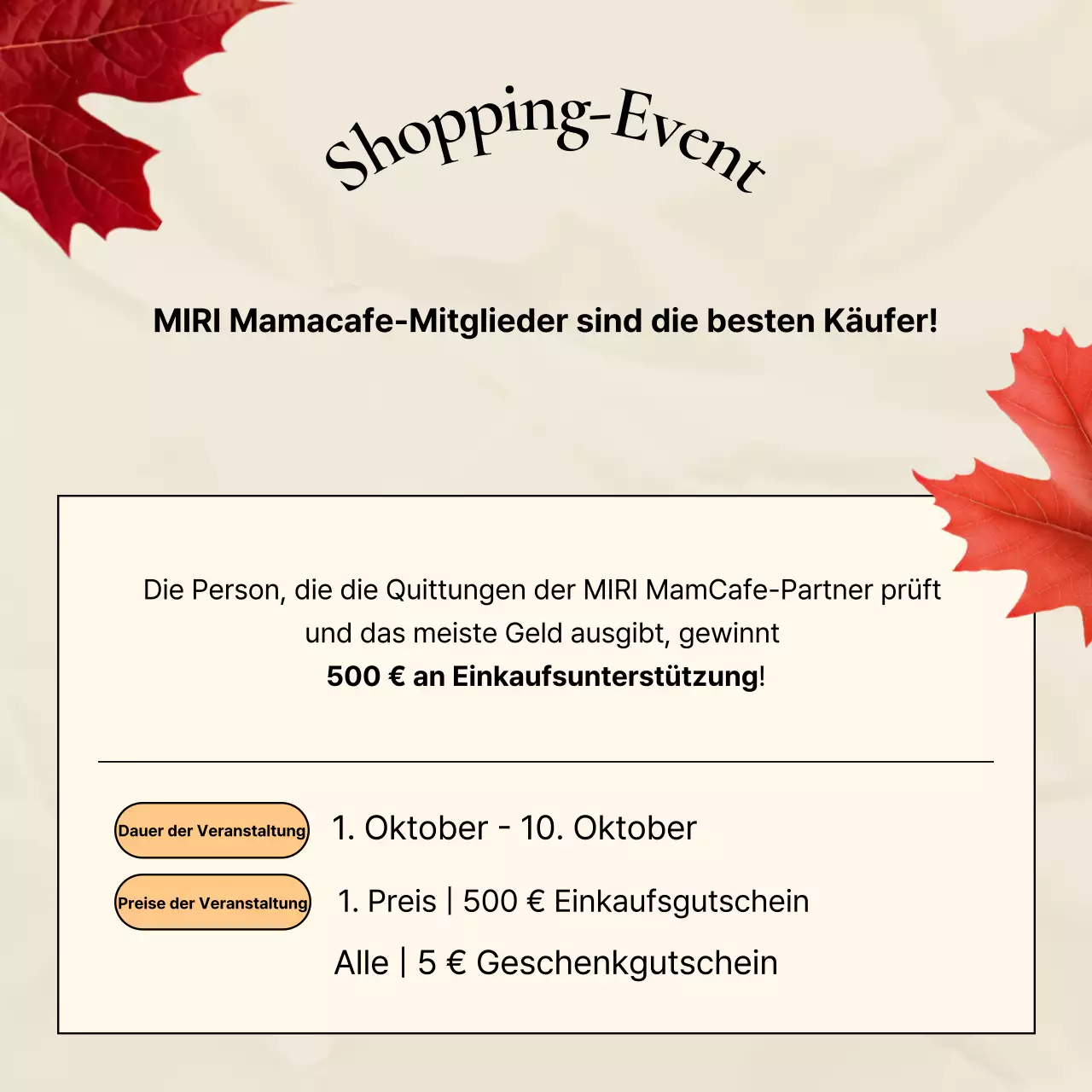 Beige Modern Verkaufsanzeige