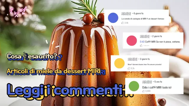 Promuovere un semplice menu di dessert giallo e blu