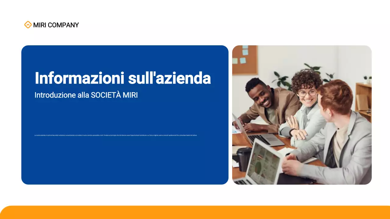 semplice e moderno onboarding dei dipendenti in blu