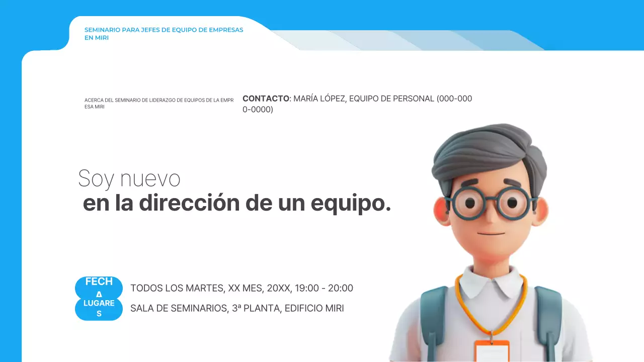 Acerca del Seminario Blue Modern