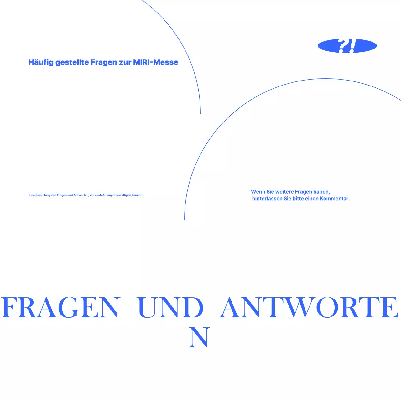 Blue Modern Information Delivery Guide