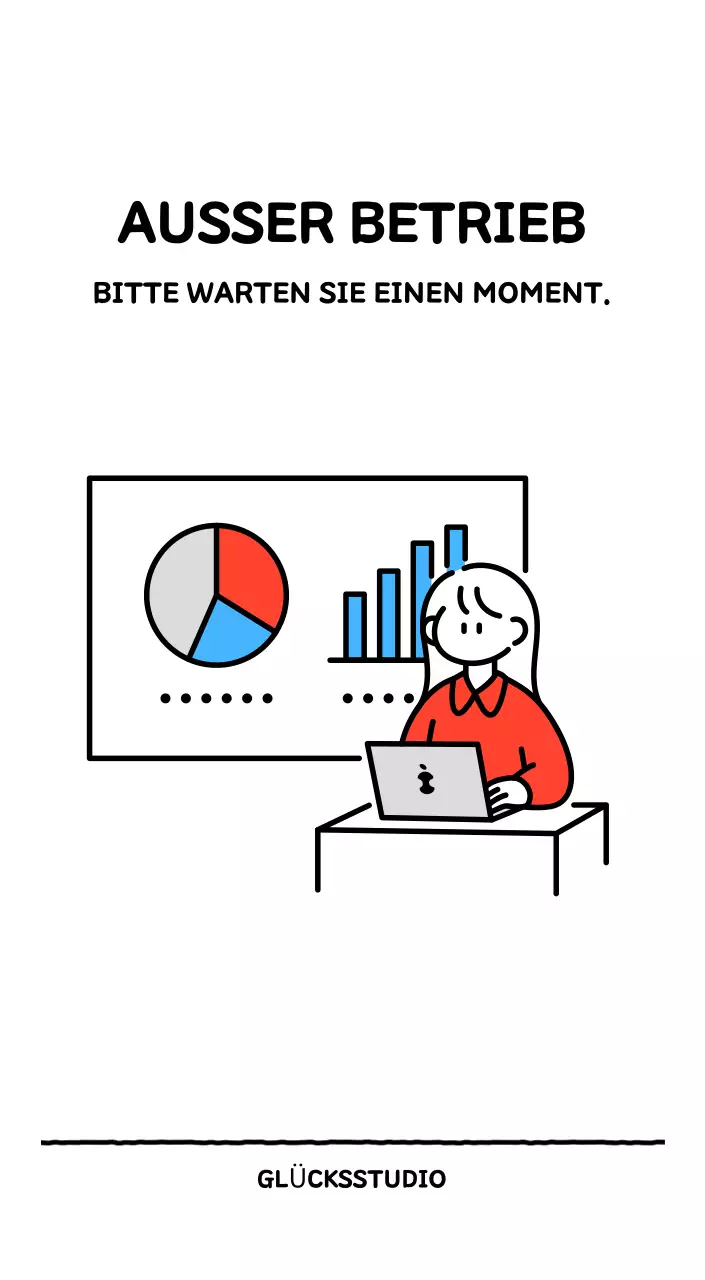 Illustrierter Kalender mit schönem Linienstil