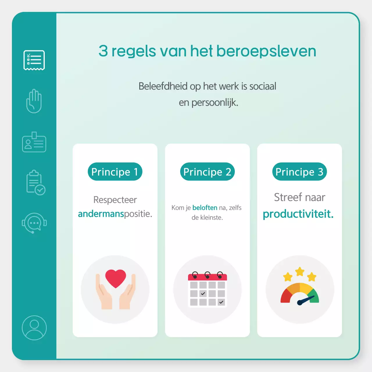 Mint Eenvoudige Werkplek Etiquette Training