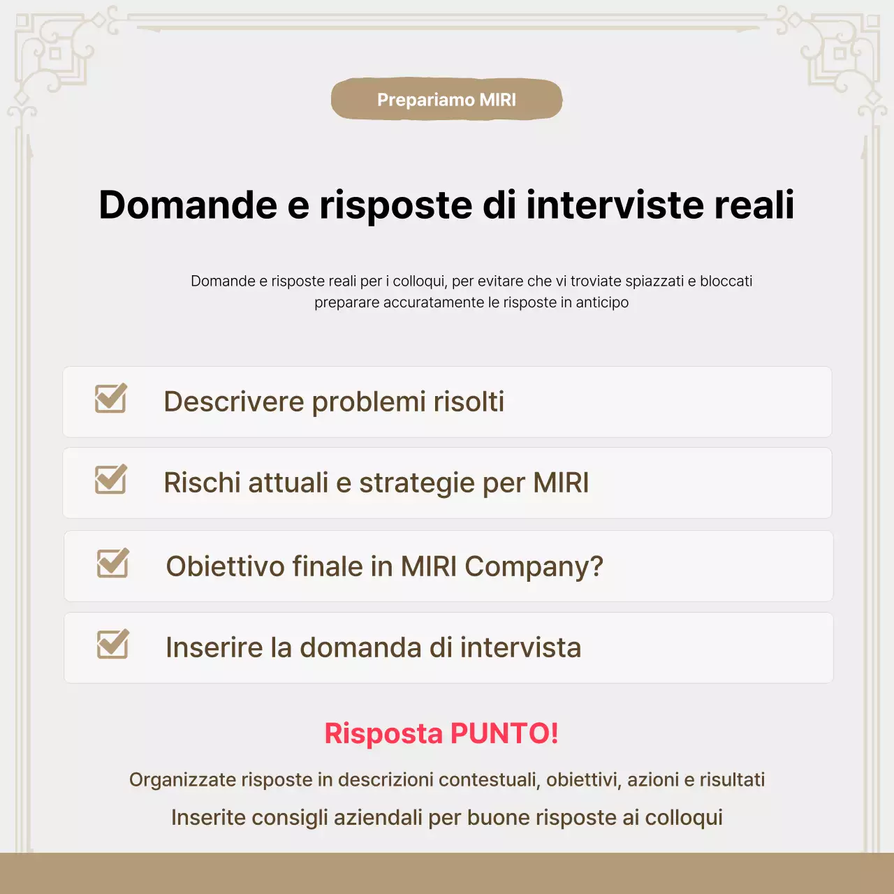 Promuovere il coaching per il lavoro moderno di Beige