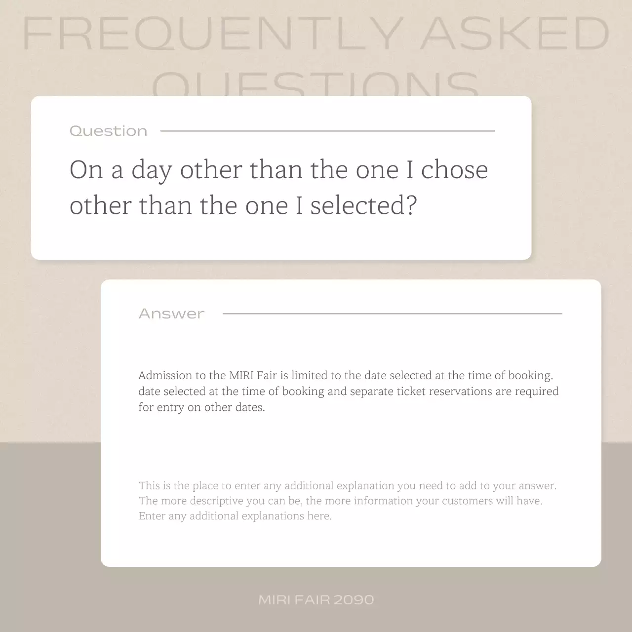 Grey Minimal Faq Announcement Instagram Carousel