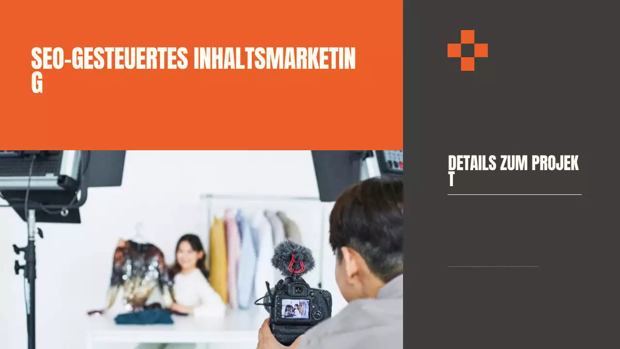 Orange Modern Portfolio Dokumentvorlage