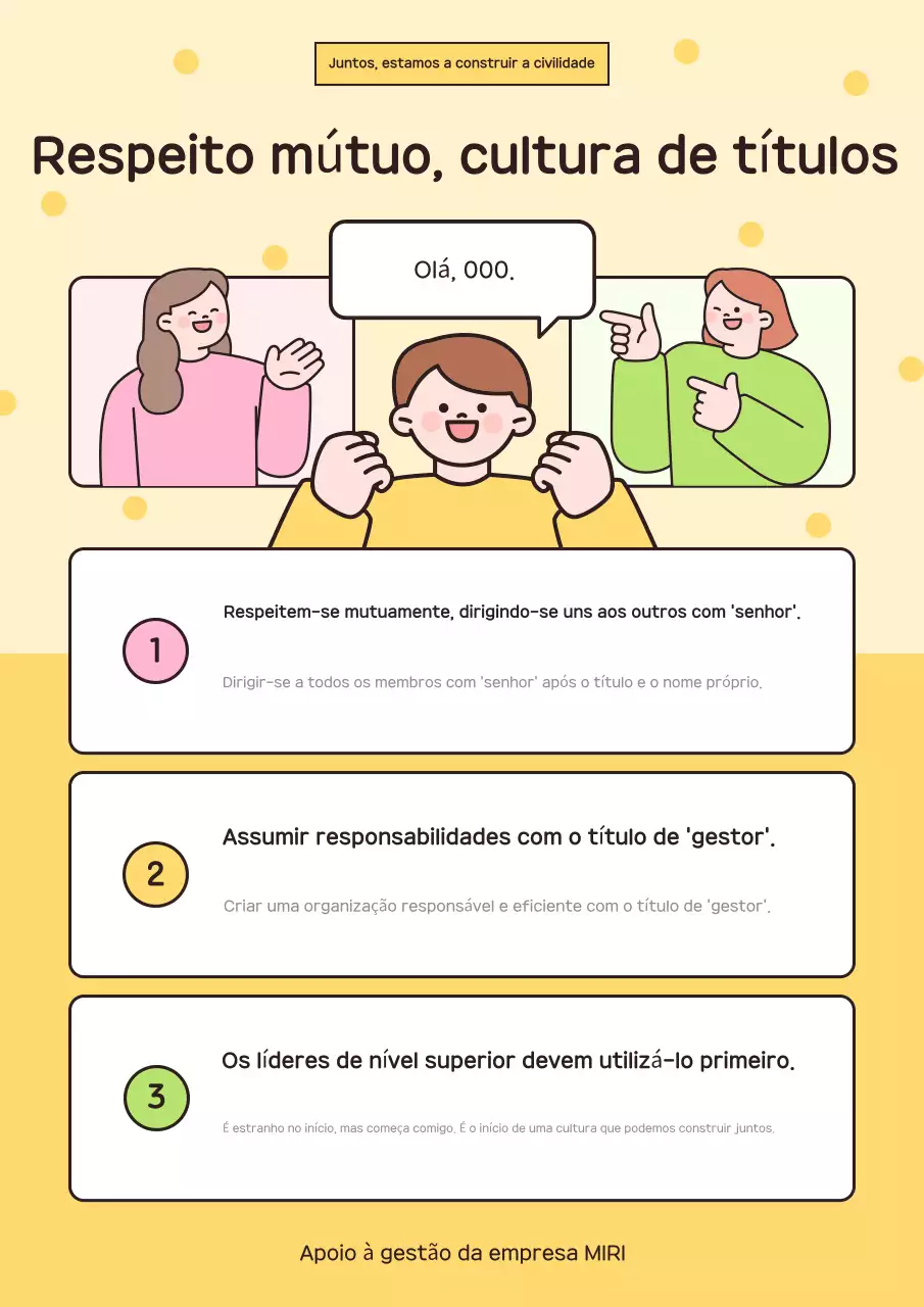 Campanha de Cultura de Nomenclatura Simples Amarela
