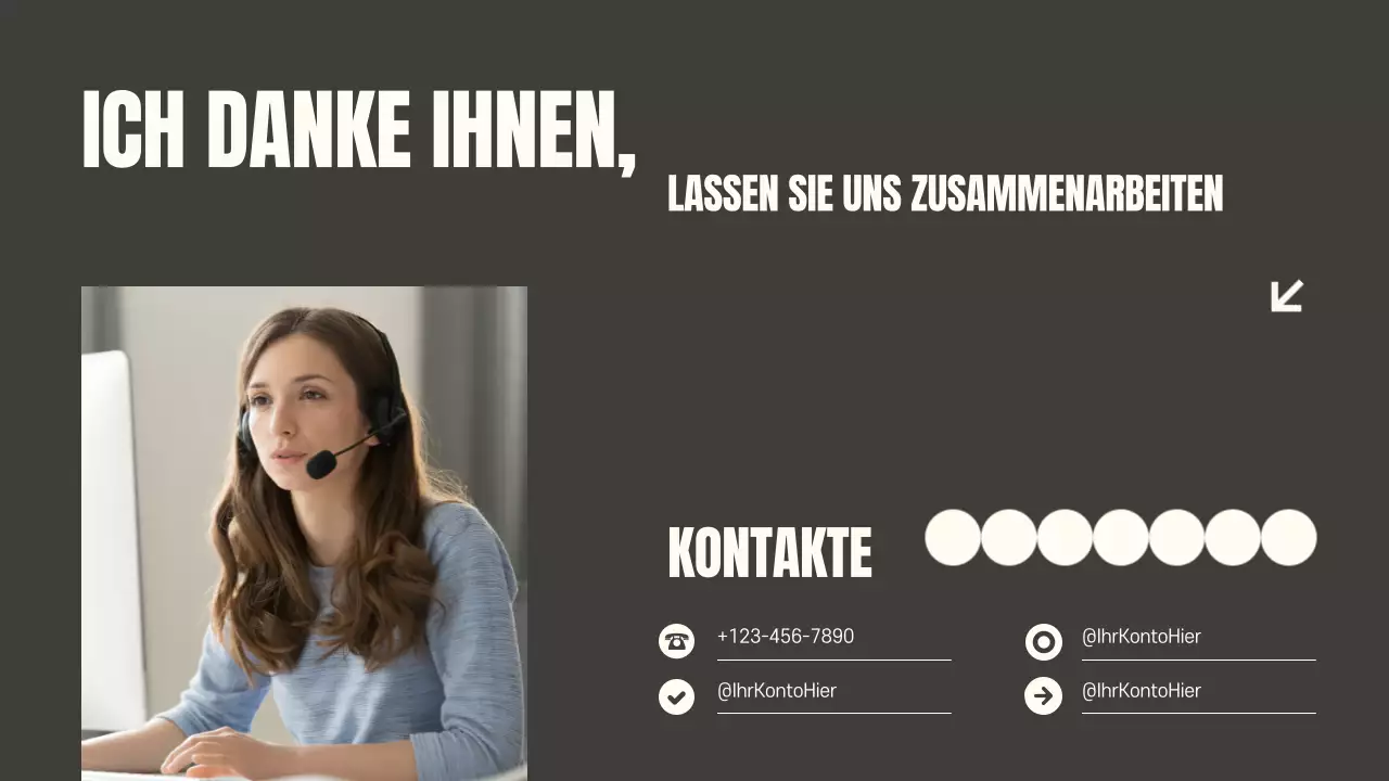 Orange Modern Portfolio Dokumentvorlage