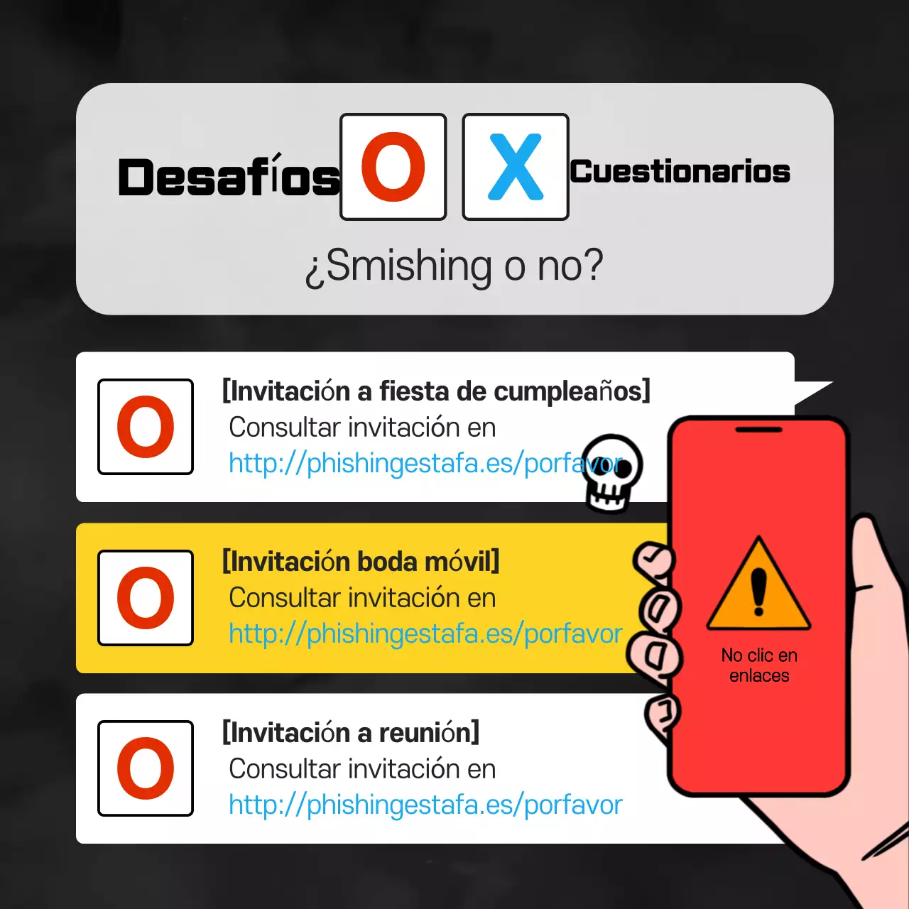 Cuidado con el phishing naranja