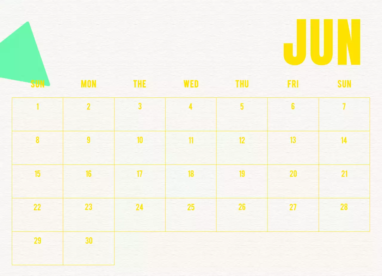 ブルーヴィンテージカレンダー