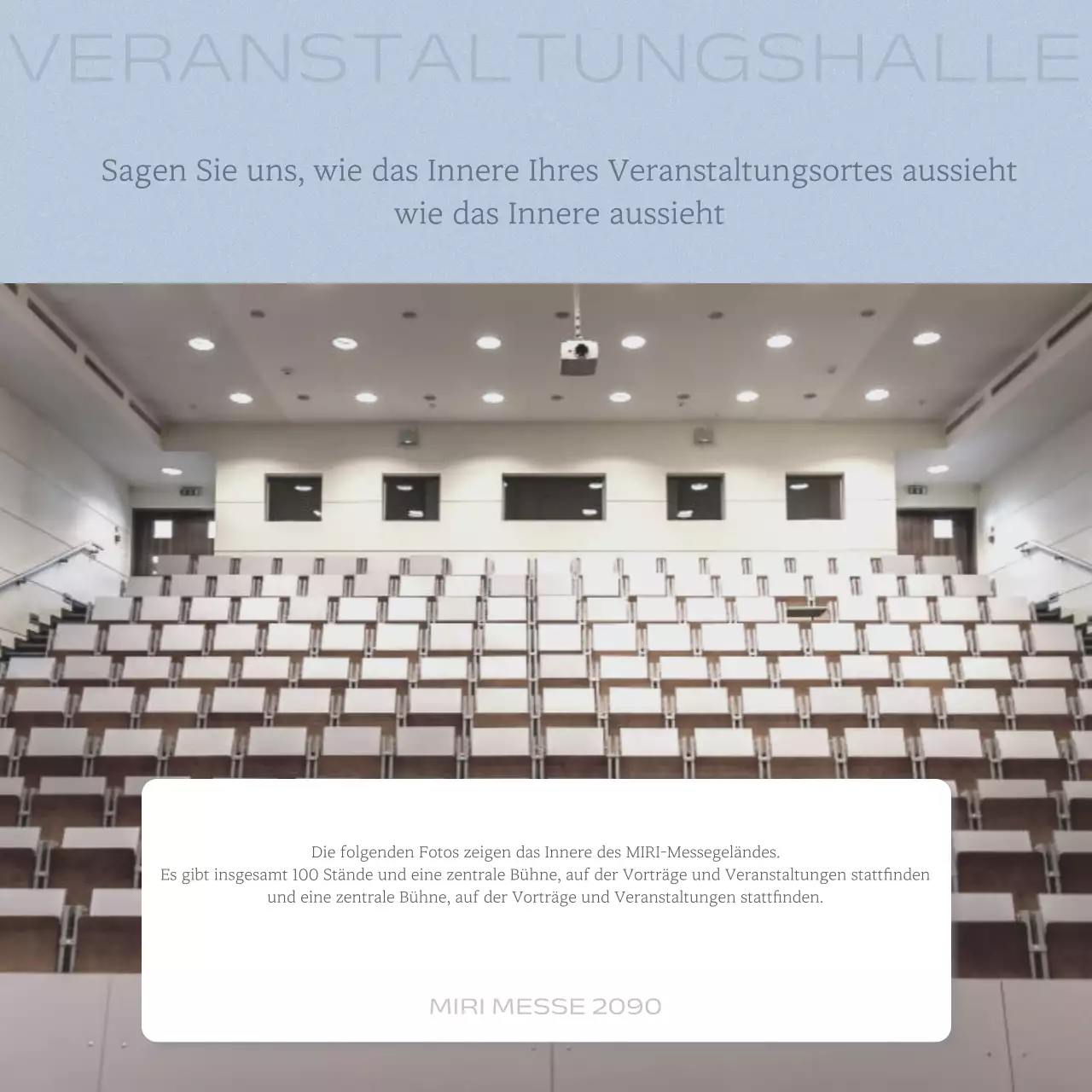 Graue, minimalistische Frage- und Antwort-Ansagen