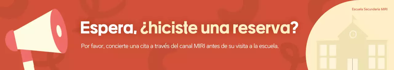 Guía de promoción escolar Orange Simple