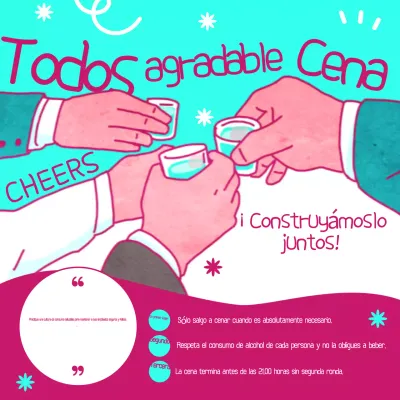 Campaña azul claro pop work life