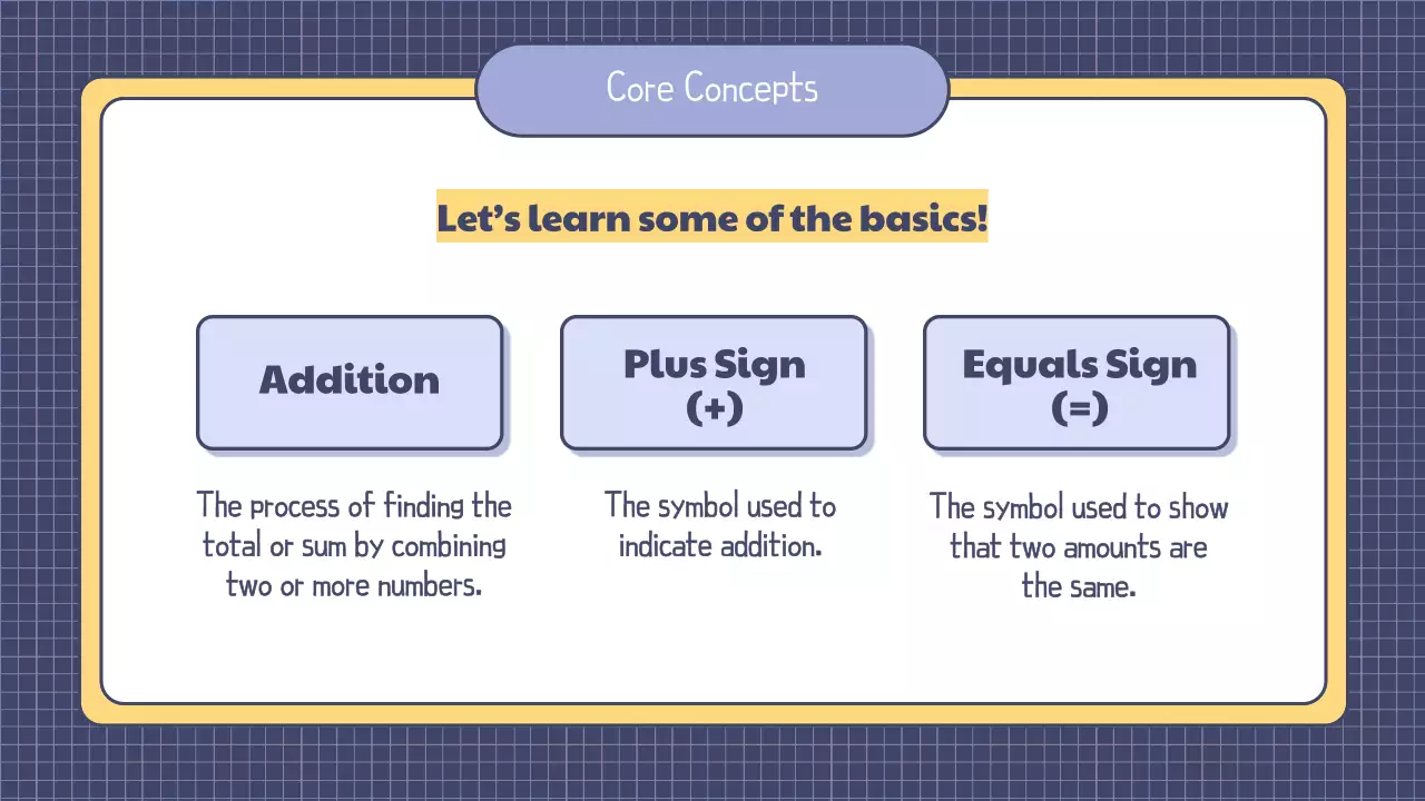 Blue Simple Math Course Presentation