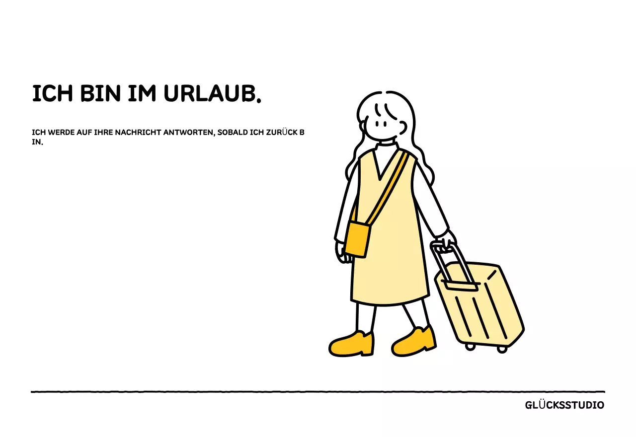 Illustrierter Kalender mit schönem Linienstil