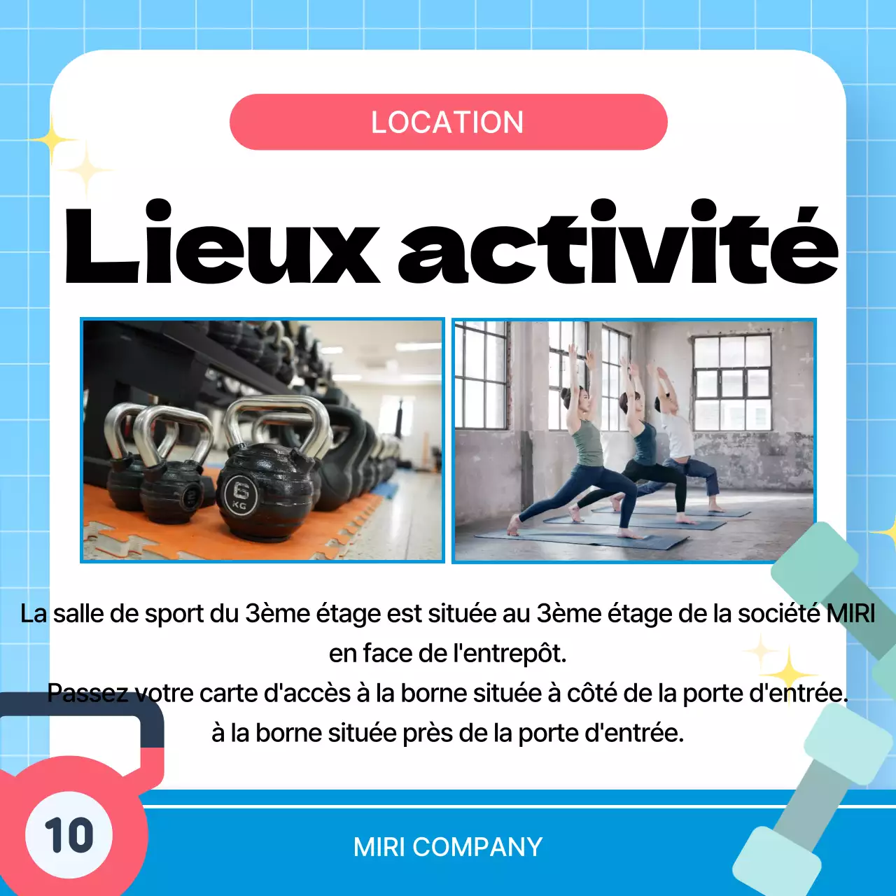 Campagne de santé Blue Simple