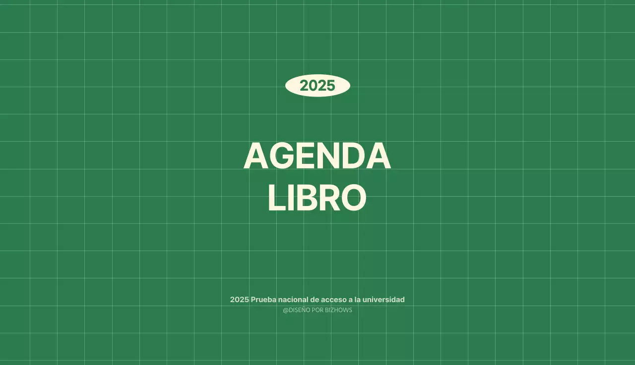 SAT Calendario de pared con concepto de bloc de notas del Día D en verde y amarillo claro