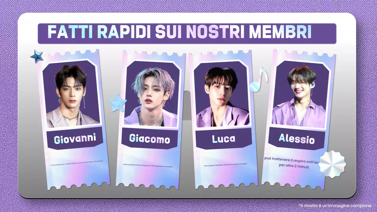 informazioni sulle idol K-pop viola di tendenza