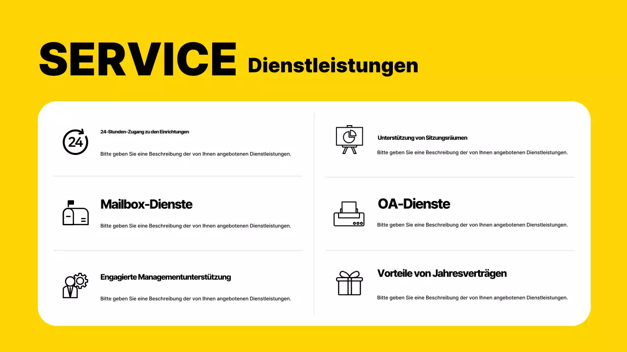 Werben Sie für Ihr hellblaues modernes Startup