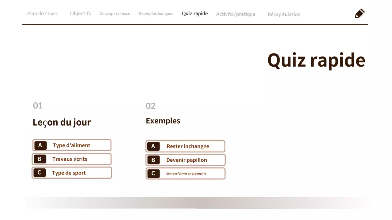 Matériel de cours de langue et de littérature de 3e année, minimaliste et propre