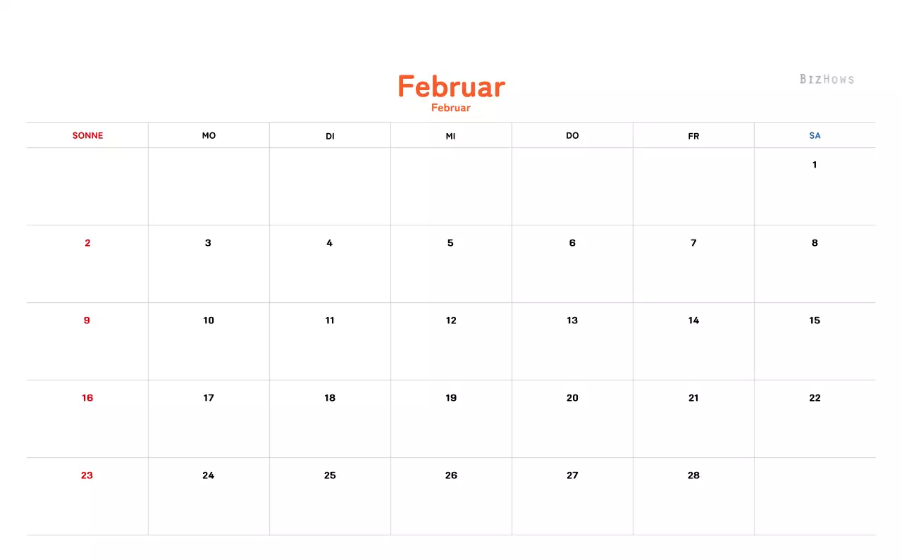 Neujahrskalender mit warmen Illustrationen