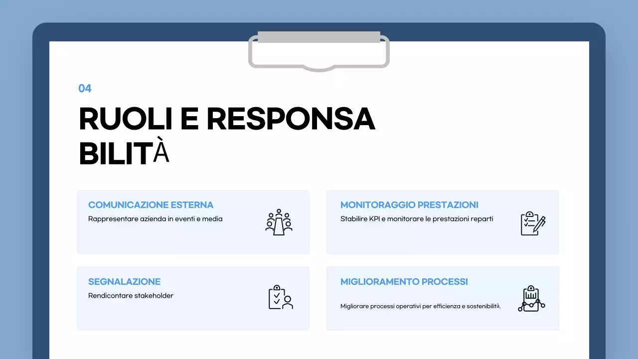 guida all'onboarding blu moderno