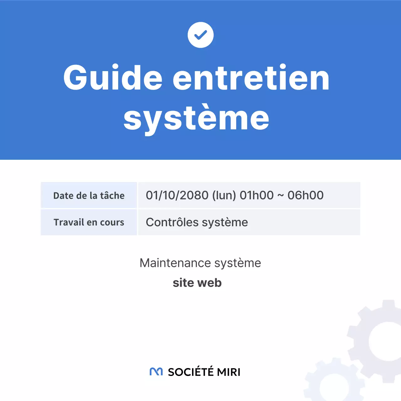 Annonces simples bleues