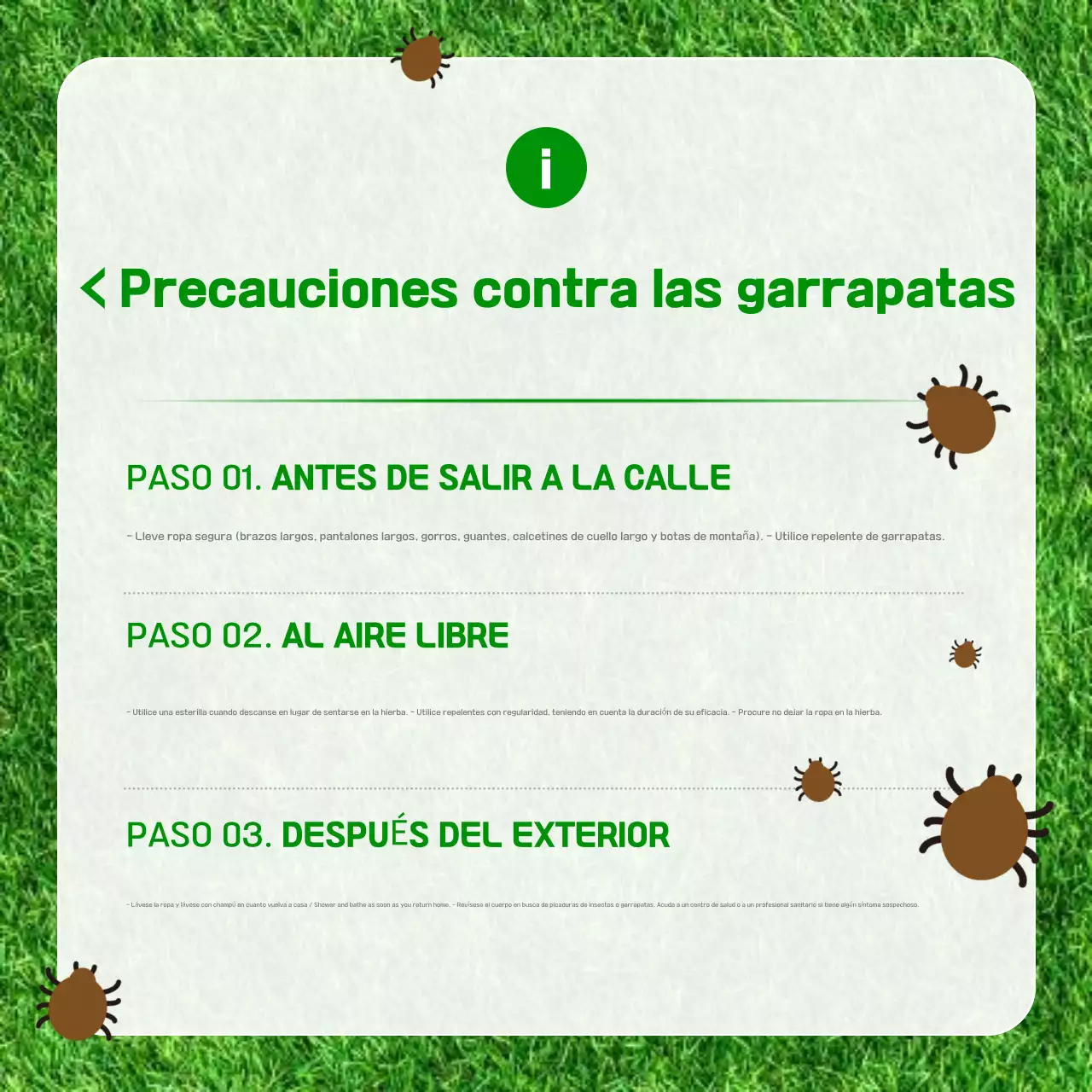 Consejos para prevenir la contaminación