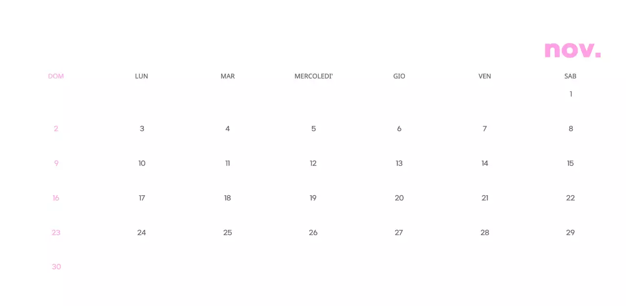 Calendario aziendale con simpatiche illustrazioni