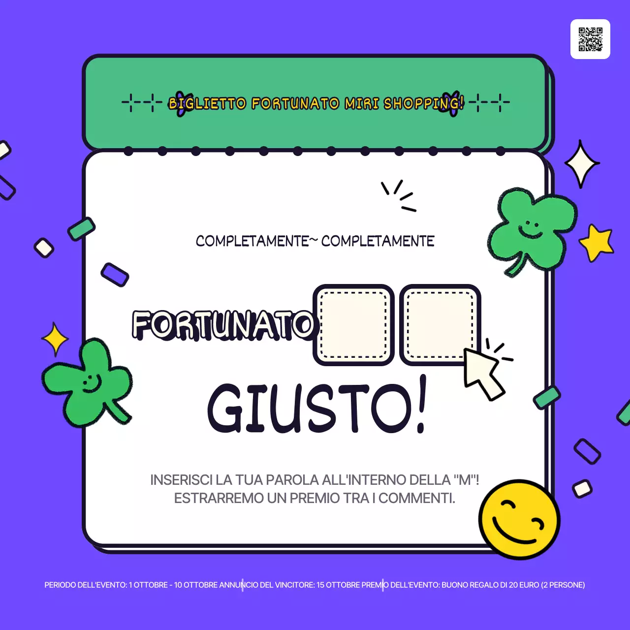Promuovete l'annuncio del vostro evento Bora Pop