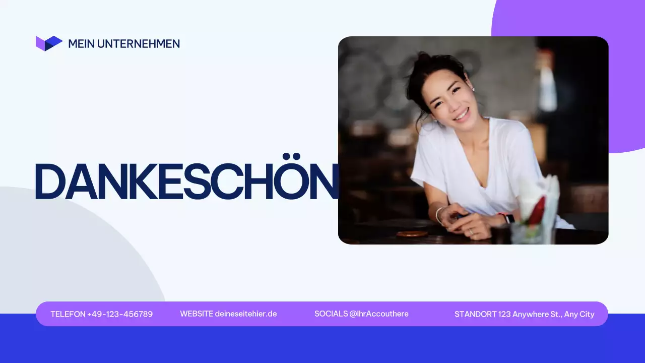 Blue Modern Marketing Plan Präsentation