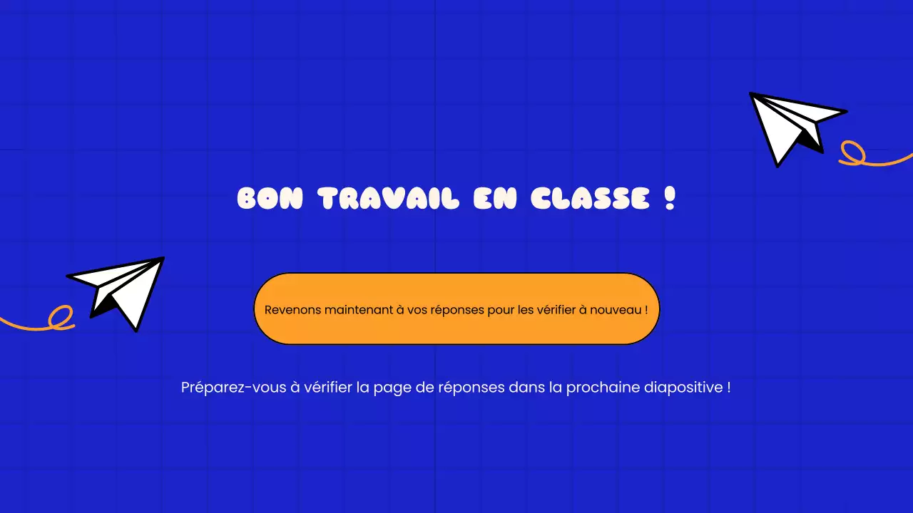 Blue Playful Quiz Time School Presentation (en anglais)