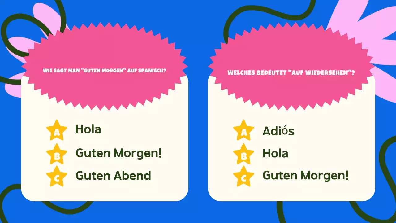 rosa blau bunte Sprache Klassenführung