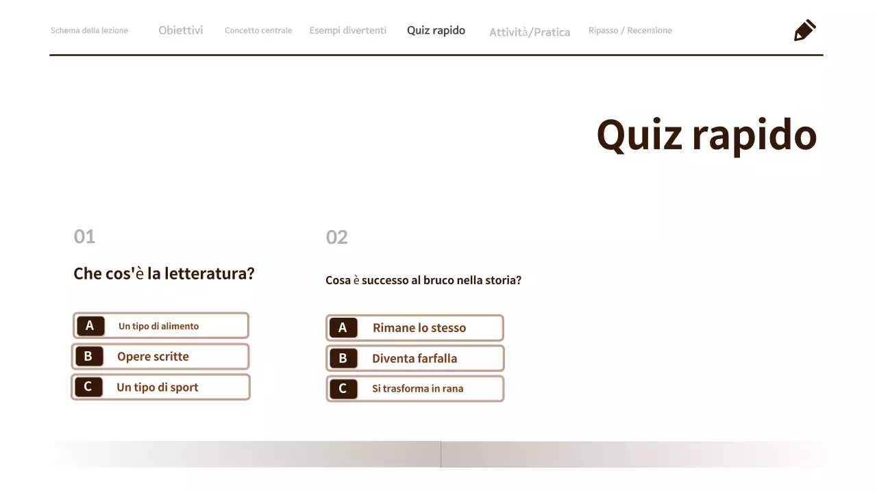 Materiale di classe di lingua e letteratura per la 3a elementare minimalista e pulito