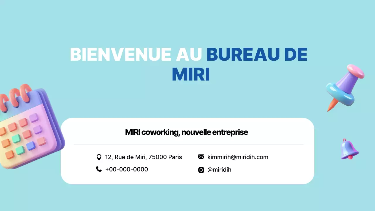 Promouvoir votre startup moderne bleu clair