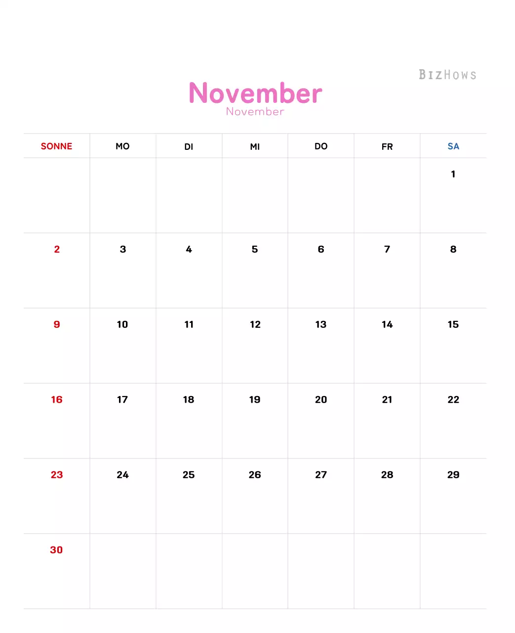 Neujahrskalender mit warmen Illustrationen