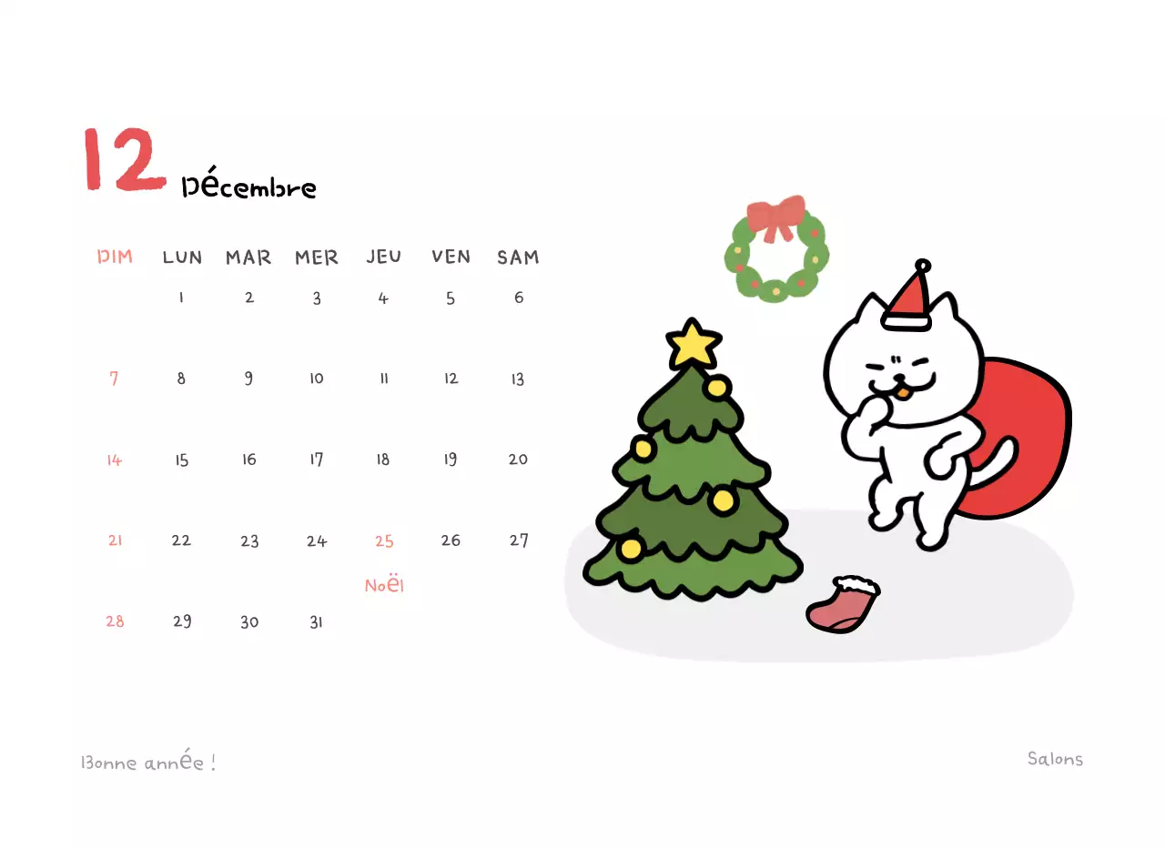 A propos du calendrier de l'avent beige