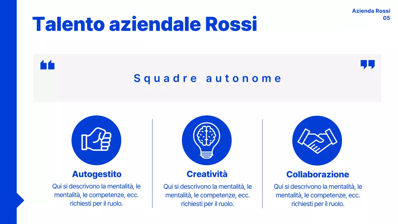 Manuale blu di cultura organizzativa moderna