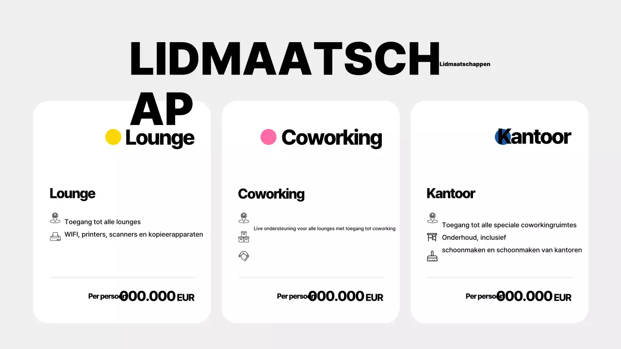 Promoot je lichtblauwe moderne startup