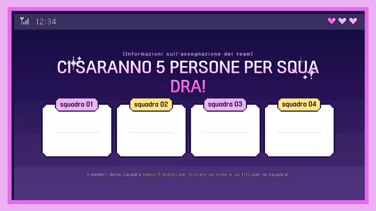 Guida alla formazione sul posto di lavoro Pink Retro