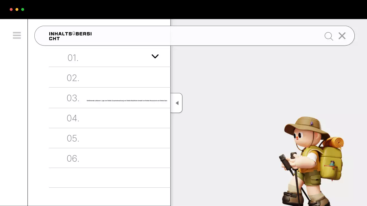 Förderung der einfachen Erkundung von Dokdo in Blau