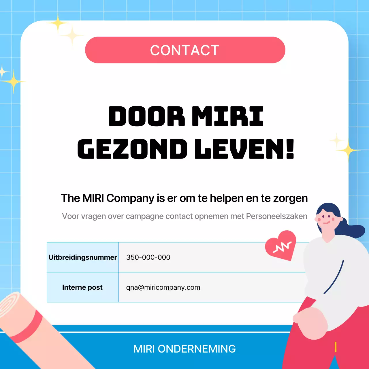 Blue Simple-gezondheidscampagne