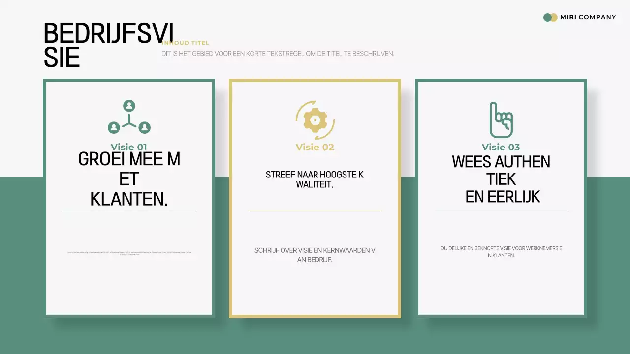 Green Simple Machinery & Equipment Bedrijfsprofiel