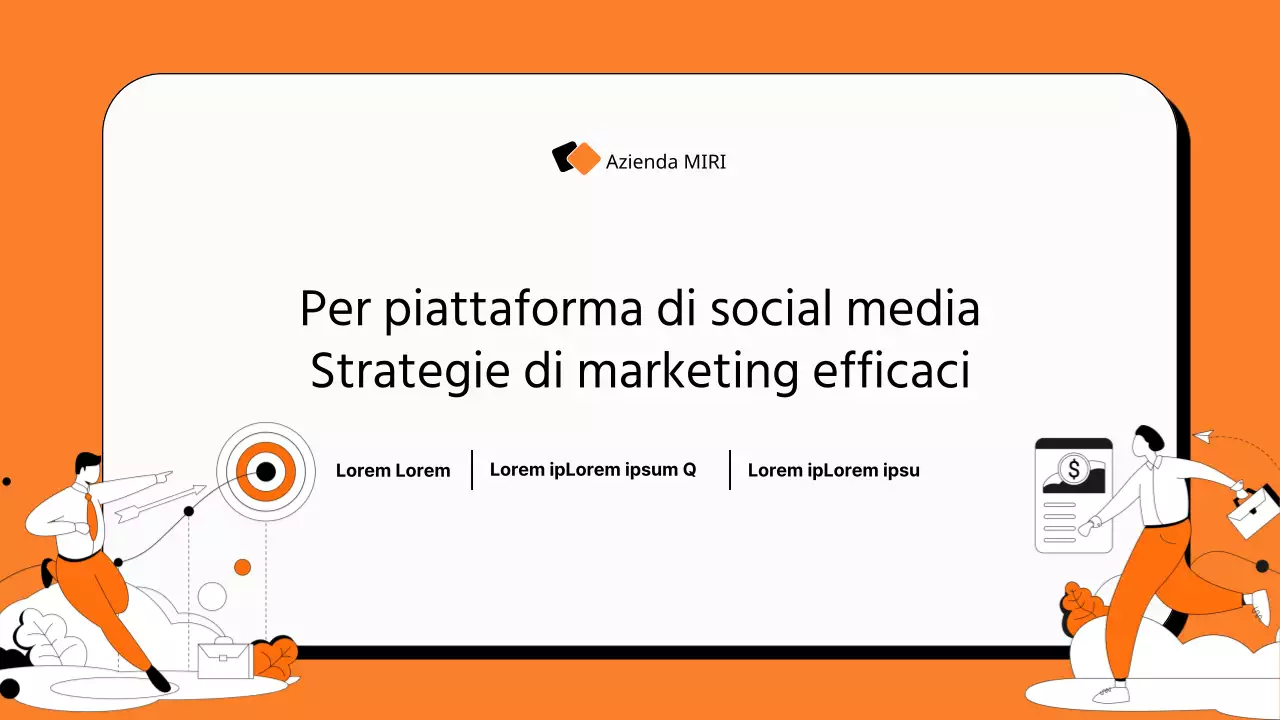 Guida alla moderna strategia di social media marketing di Orange