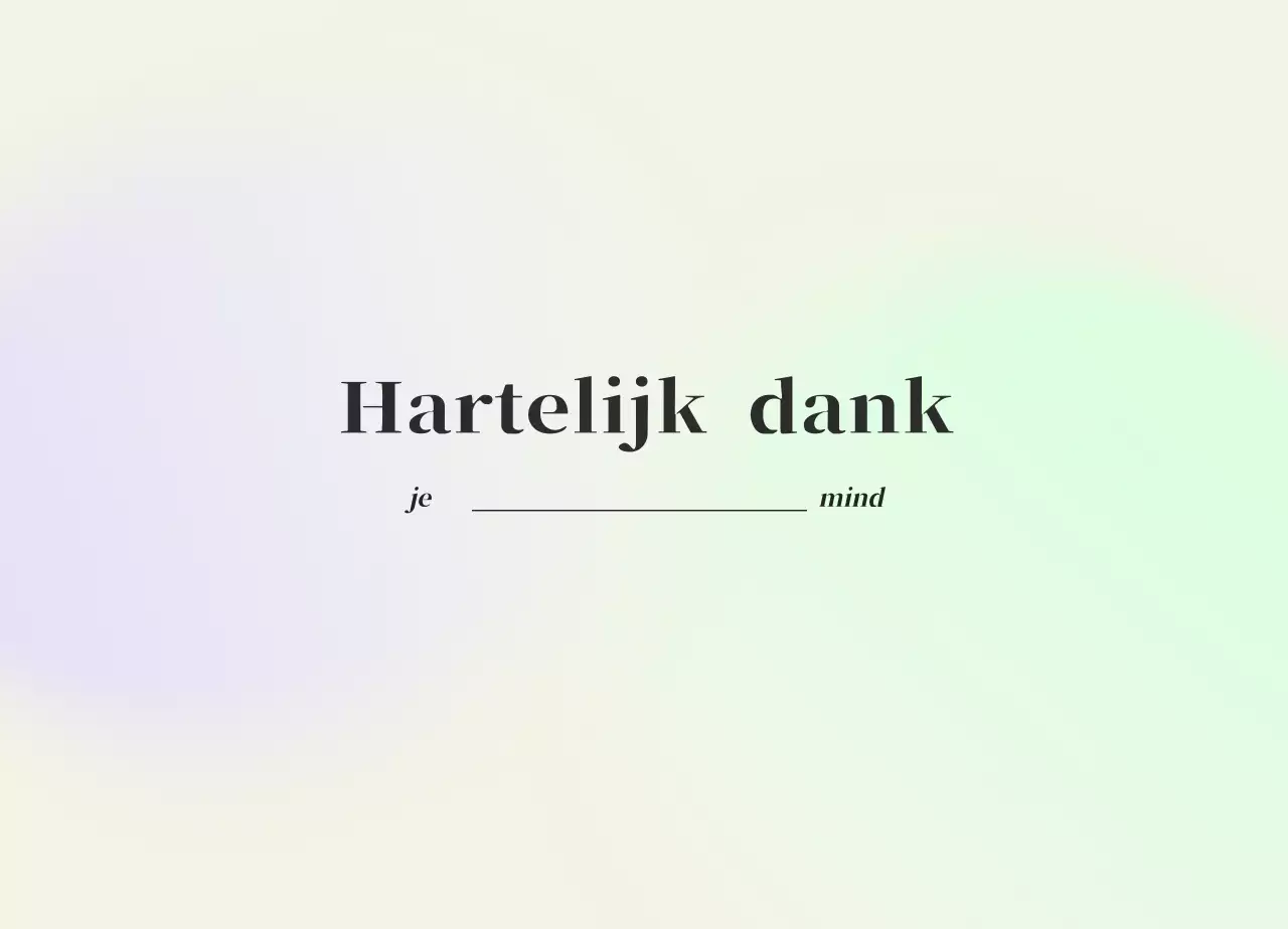 Verloop Minimalistische Emotie Kalender