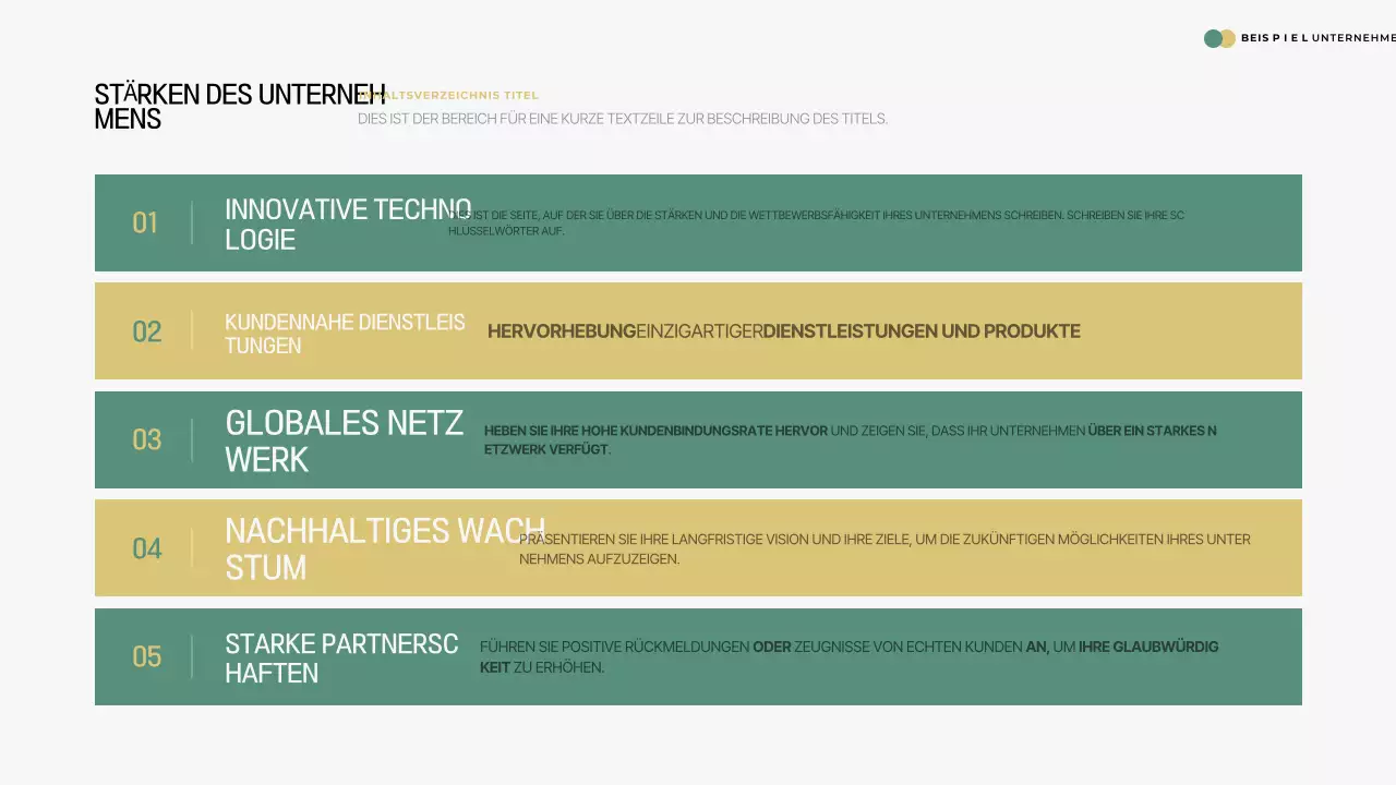 Green Simple Machinery Unternehmensprofil