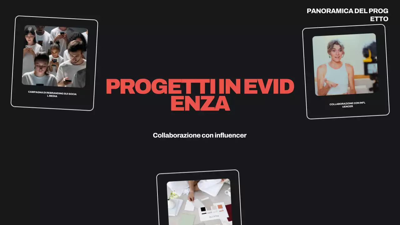 curriculum portfolio moderno nero