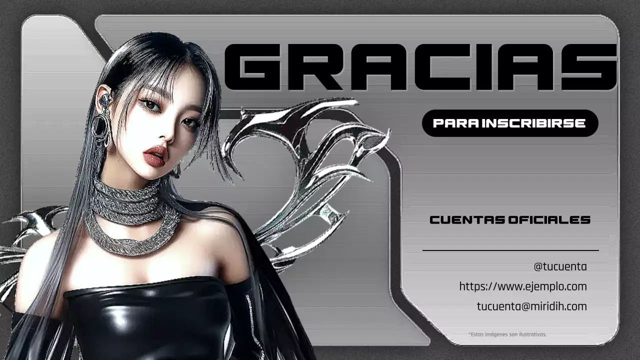 guía del fandom cyber idol gris