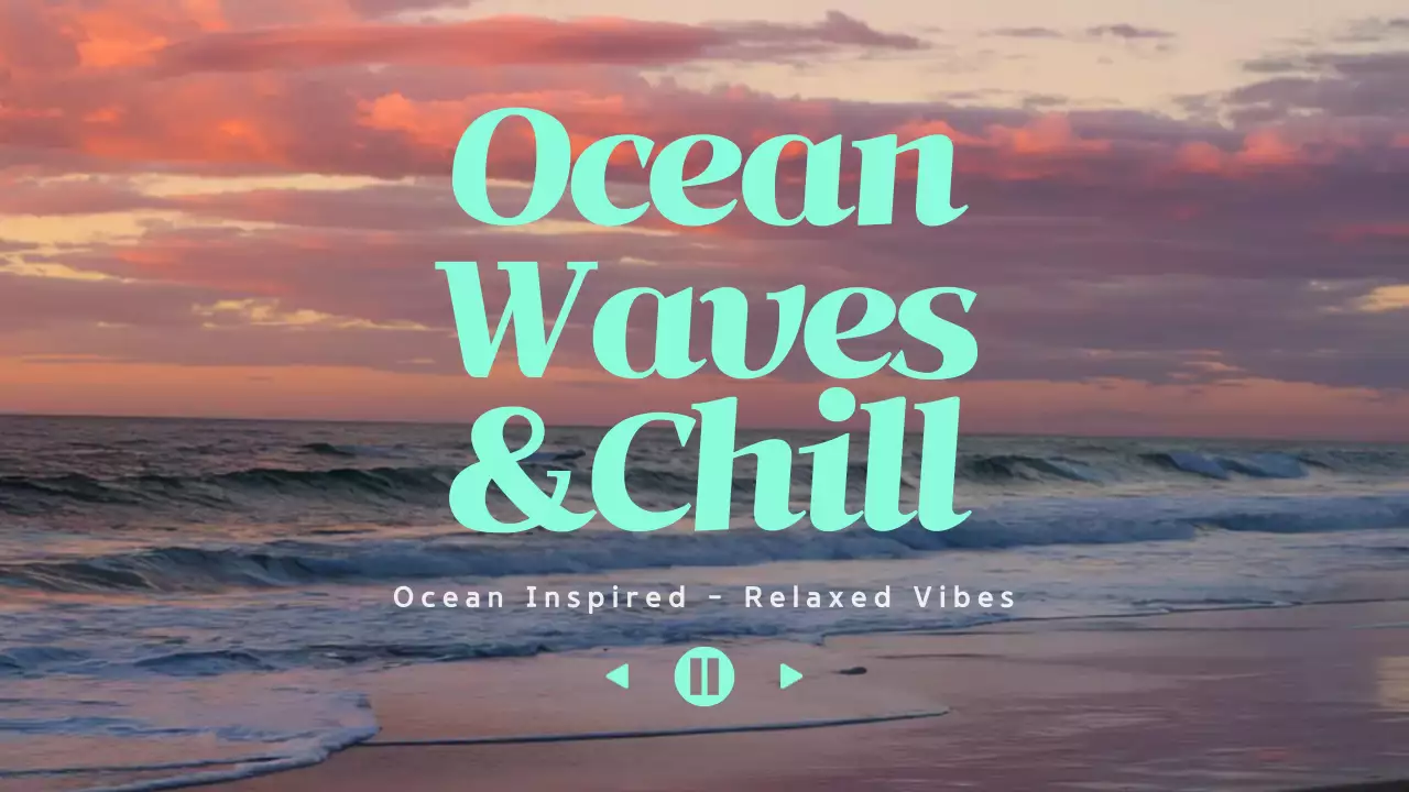 Mint Minimal Ocean Playlist YouTube Thumbnail