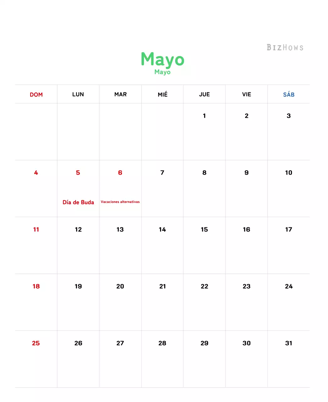 Calendario de Año Nuevo con cálidas ilustraciones